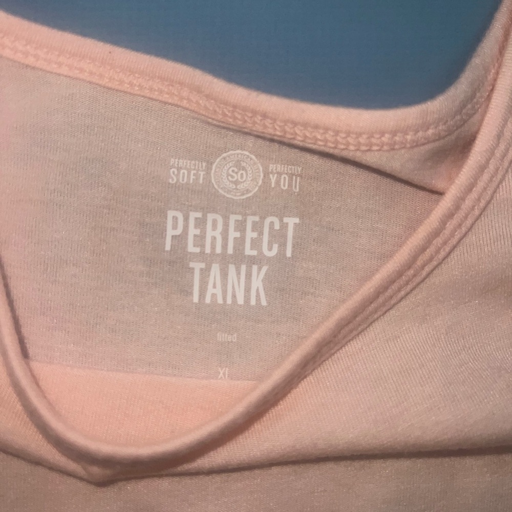 2 Talbots Woman’s Soft Sleeveless Tank Lavander & Pink Perfect XL Summer Tops - Picture 6 of 6